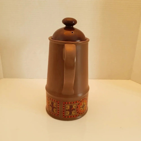 Vintage Sadler  England 1970s Celtic Rancher Pattern Coffee Pot. - Picture 2 of 8